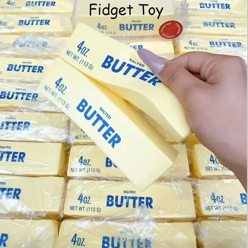 Squishy Bâton de Beurre Élastique